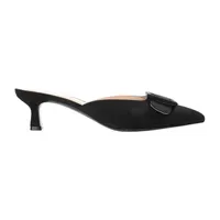 Journee Collection Womens Vianna Pointed Toe Kitten Heel Pumps