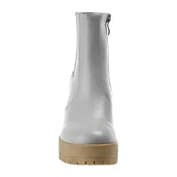 Journee Collection Womens Riplee Block Heel Booties