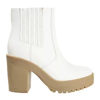 Journee Collection Womens Riplee Block Heel Booties