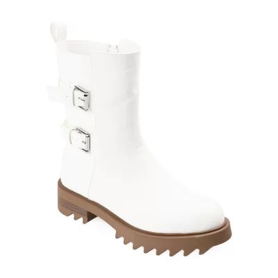 Journee Collection Womens Yasmine Block Heel Booties