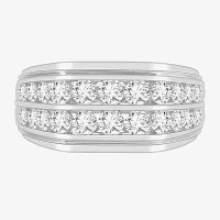 Mens (G-H / Si1-Si2) CT. T.W. Lab Grown White Diamond 10K Gold Fashion Ring