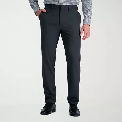Haggar JMH Mens Slim Fit Flat Front Dress Pant