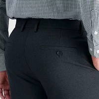 Haggar JMH Mens Slim Fit Flat Front Dress Pant