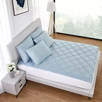 Allied Home Below Zero Cooling Quilted Mattress Pad