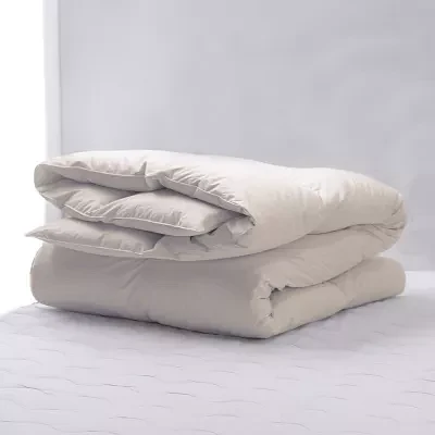 Allied Home Unbleached Cotton Quilted Midweight Down Alternative Hypoallergenic Comforter