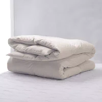 Allied Home Unbleached Cotton Quilted Midweight Down Alternative Hypoallergenic Comforter