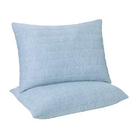 Allied Home Below Zero Cooling Channel Quilted Down Alternative Medium Density Pillow