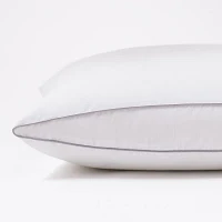 Allied Home Back Sleep Style Oval Gusset Down Alternative Medium Density Pillow