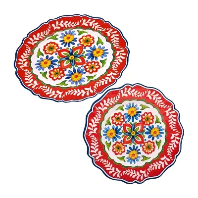 Certified International Flores 2-pc. Serving Sets