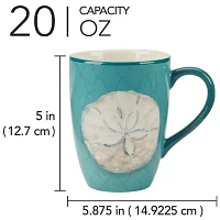 Certified International Ocean View 4-pc. Coffee Mug