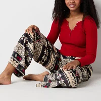 Arizona Body Womens Juniors Fleece Pajama Pants