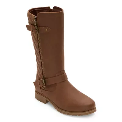 Thereabouts Little & Big  Girls Hailey Flat Heel Riding Boots