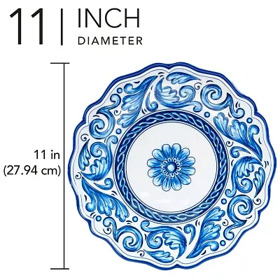 Certified International Veranda 4-pc. Melamine Dinner Plate