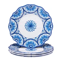 Certified International Veranda 4-pc. Melamine Salad Plate