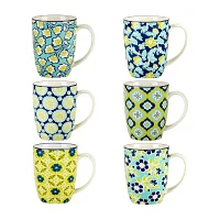 Certified International Tapestry 6-pc. Coffee Mug