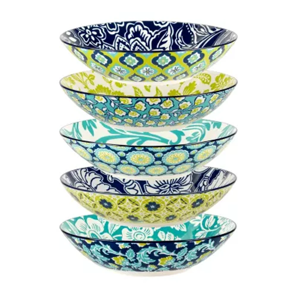 Certified International Tapestry 6-pc. Porcelain Soup Bowl