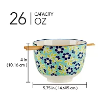 Certified International Tapestry 2-pc. Porcelain Soup Bowl