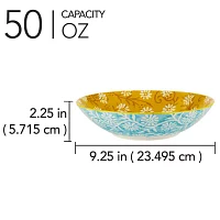 Certified International Carnival Multi 6-pc. Porcelain Soup Bowl