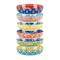 Certified International Panache 6-pc. Porcelain Soup Bowl