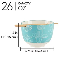 Certified International Botanical 2-pc. Porcelain Soup Bowl