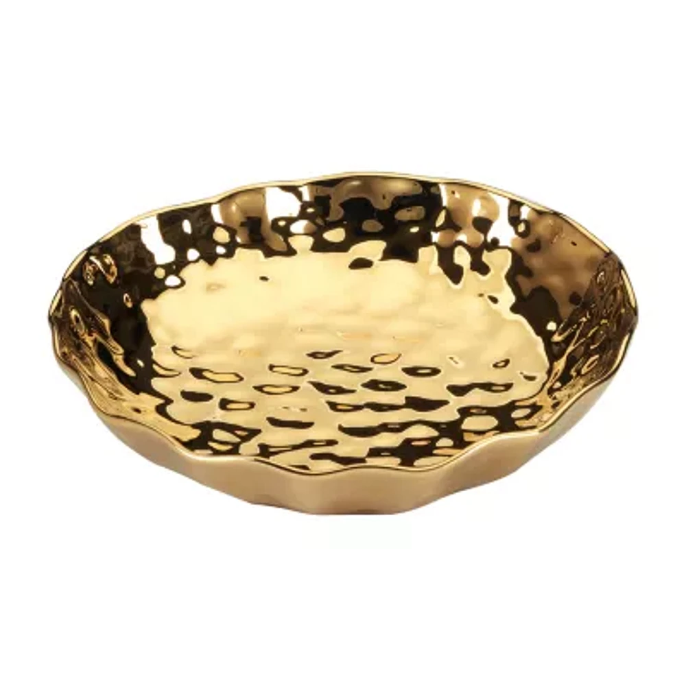 Certified International Gold Coast Porcelain Serving Bowl