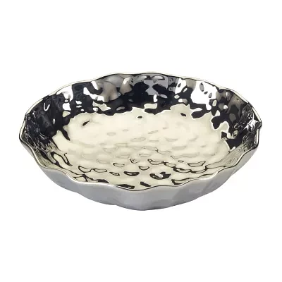 Certified International Silver Coast Porcelain Serving Bowl