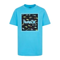 Hurley Big Boys Crew Neck Short Sleeve Graphic T-Shirt