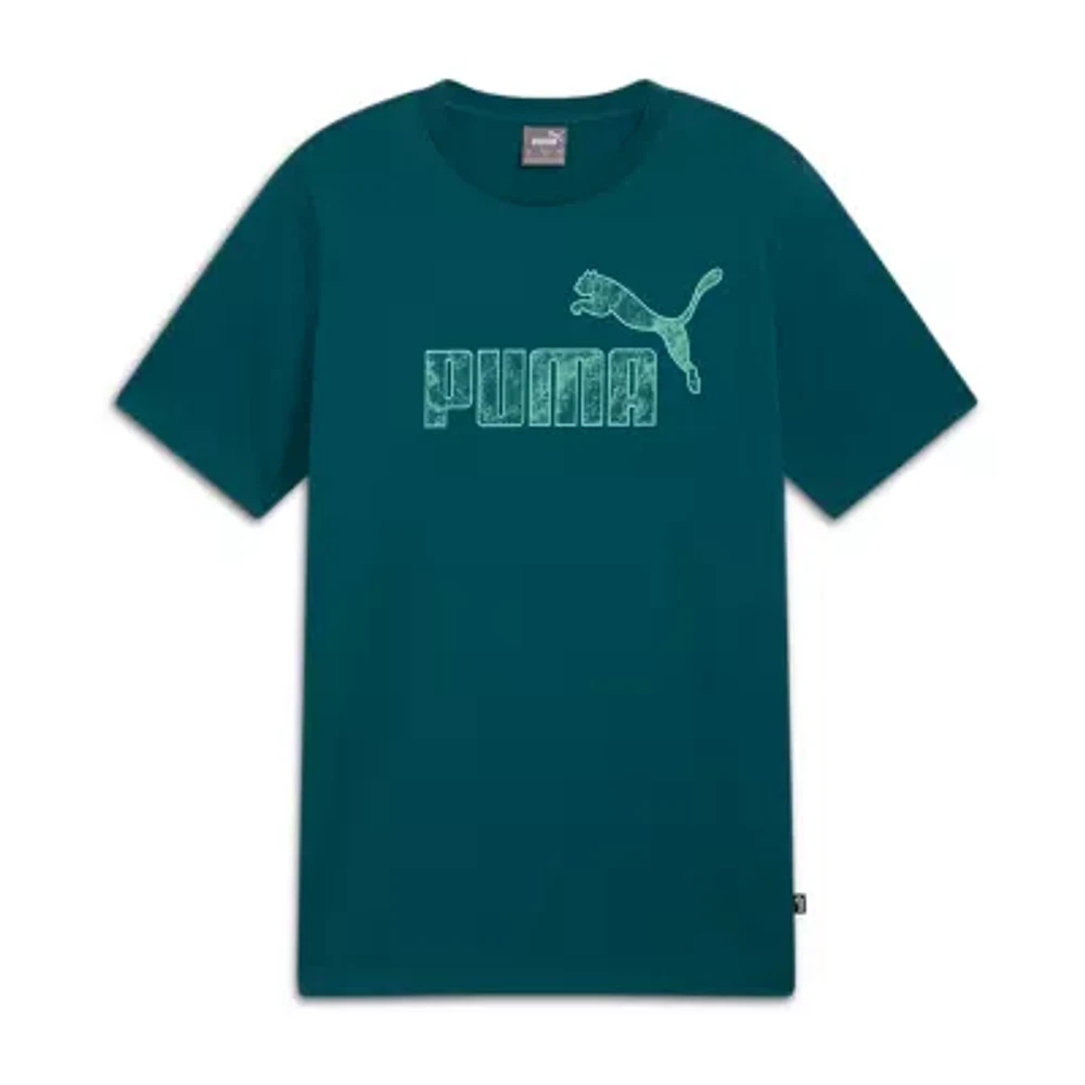 PUMA Big and Tall Mens Crew Neck Short Sleeve Graphic T-Shirt