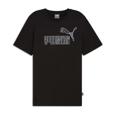 PUMA Big and Tall Mens Crew Neck Short Sleeve Graphic T-Shirt