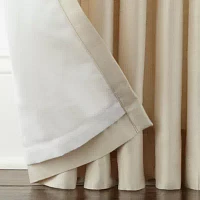 Liz Claiborne Supreme Pinch Pleat Back Tab Light-Filtering Single Curtain Panels