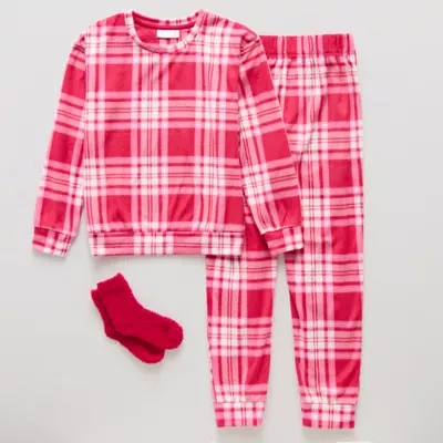 Little & Big Girls 3-pc. Pajama Set