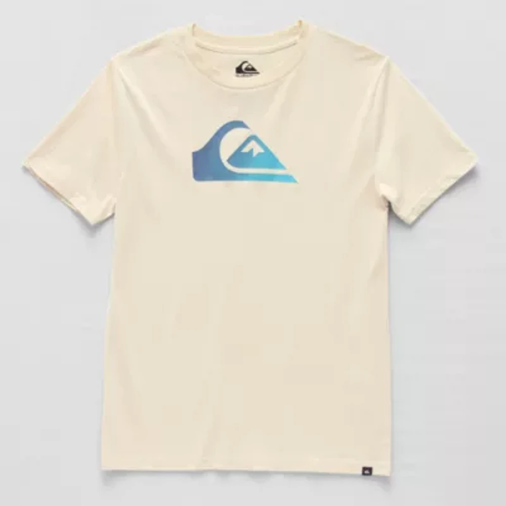 Quiksilver Big Boys Crew Neck Short Sleeve Graphic T-Shirt