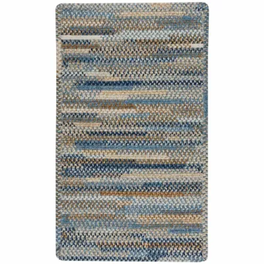 Capel Inc. Habitat Braided Rectangular Rugs & Floor Coverings Indoor Striped Accent Rugs