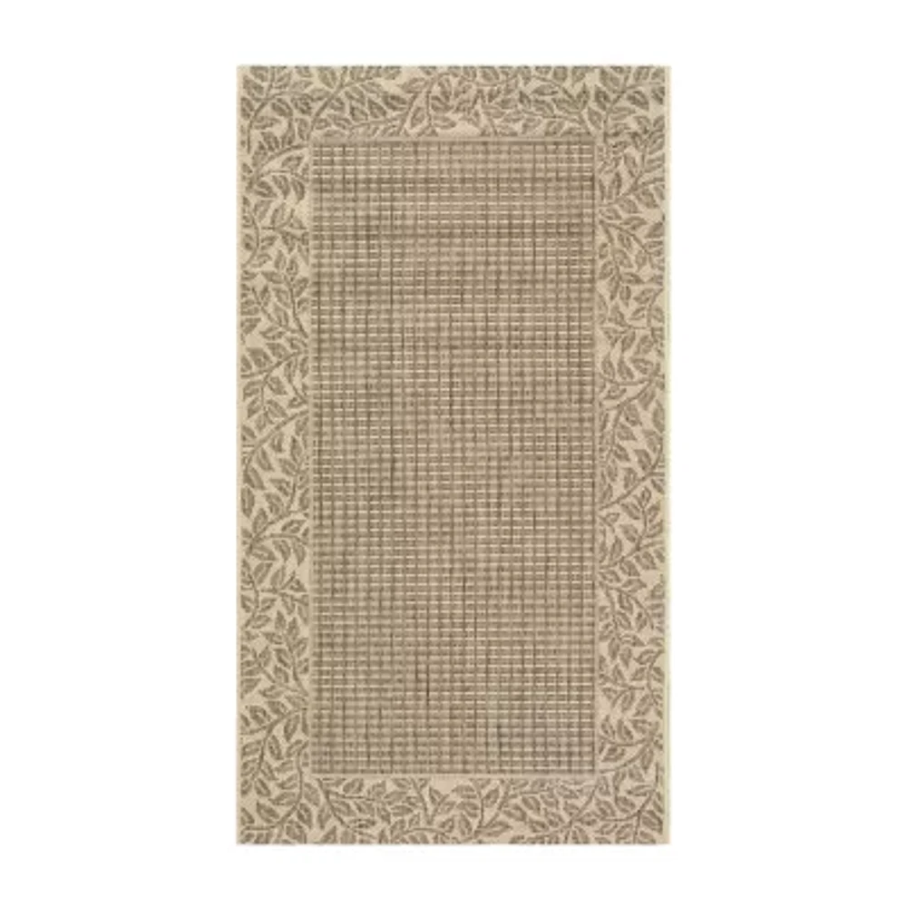 Safavieh Courtyard Collection Chad Oriental Indoor/Outdoor Area Rug