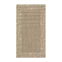 Safavieh Courtyard Collection Chad Oriental Indoor/Outdoor Area Rug