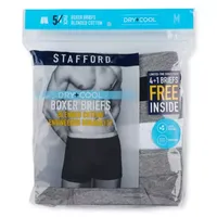 Stafford Dry + Cool Bonus Pack Mens 5 Boxer Briefs