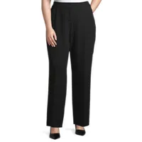 Worthington Womens Perfect Fit Trouser - Plus