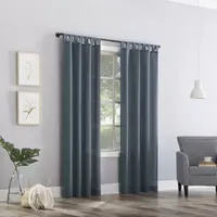 No 918 Jacob Tab Top Sheer Single Curtain Panel