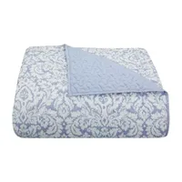 Waverly Dashing Damask 3-pc. + Scroll Quilt Set