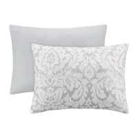 Waverly Dashing Damask 6-pc. + Scroll Midweight Comforter Set