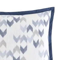 Fieldcrest Herringbone 3-pc. Geometric Comforter Set