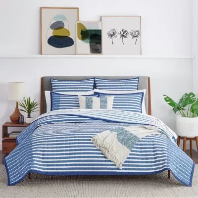 Fieldcrest Panel Stripe Quilt