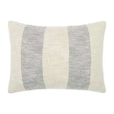 Fieldcrest Woven Colorblock Lumbar Pillow