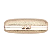 I. Miller Gallis Crackle Embossed Minaudiere Evening Bag