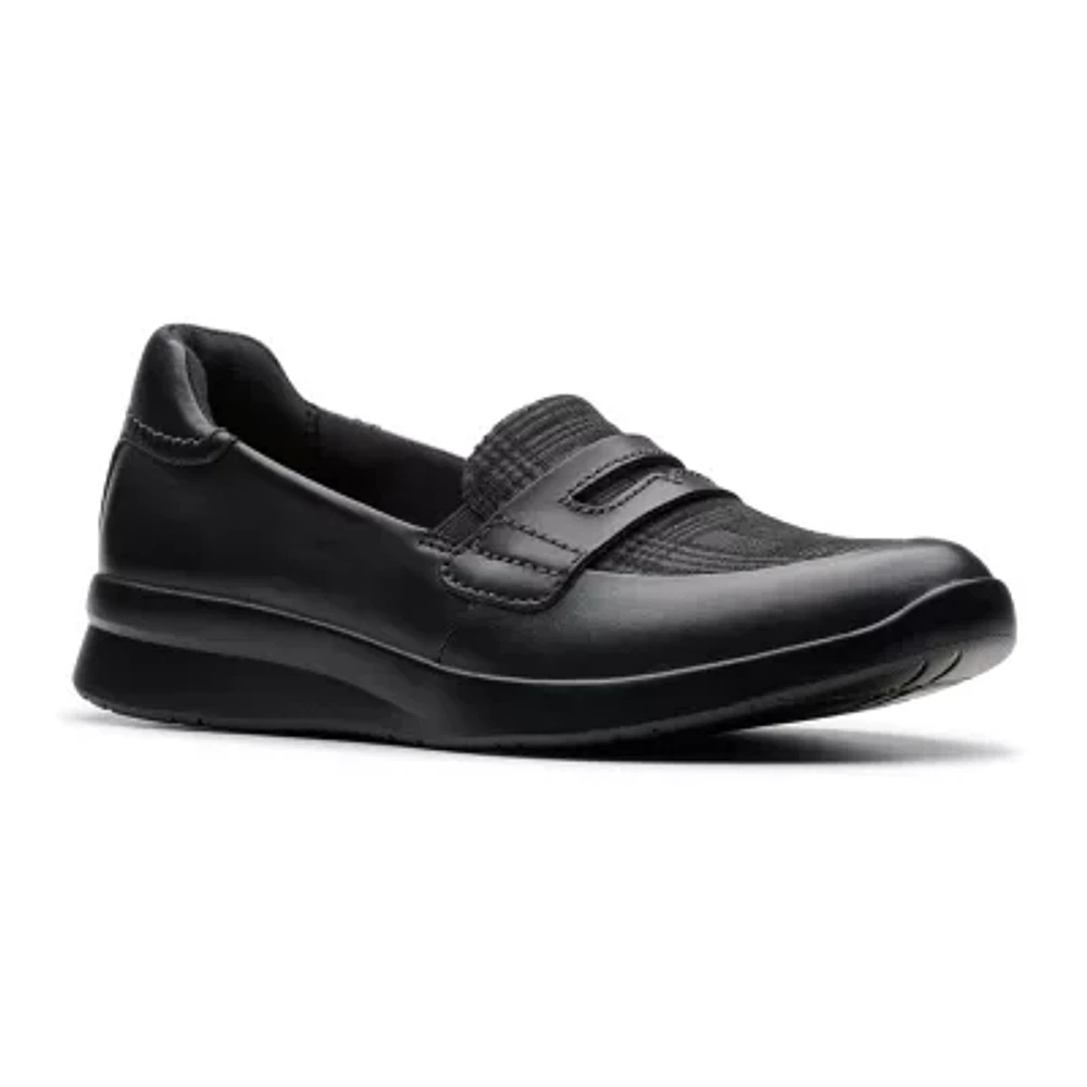 Clarks Womens Ellowyn Penny Loafers