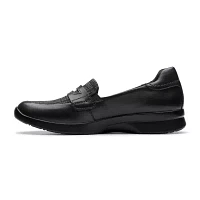 Clarks Womens Ellowyn Penny Loafers