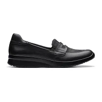 Clarks Womens Ellowyn Penny Loafers