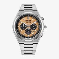 Citizen Mens Chronograph Silver Tone Bracelet Watch Ca4610-85z