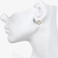 Bijoux Bar Delicates Delicates Rose Tone 6 Pair Glass Simulated Pearl Earring Set