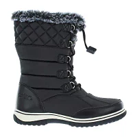 Totes Womens Anchor Waterproof Flat Heel Winter Boots